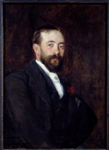 Porträt des spanischen Malers Don Rafael de Ochoa y Madrazo (1858)