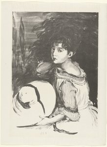 Porträt von Wanda Zielimska, bekannt als Pouponne von Jacques Emile Blanche
