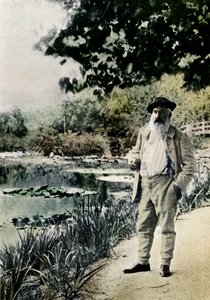 Claude Monet, Giverny, 1905 von Jacques Ernest Bulloz