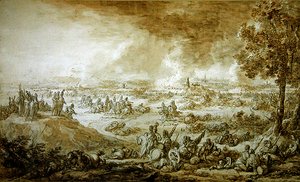 Die Schlacht von Leipzig von Jacques Francois Joseph Swebach