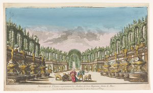 Blick auf den Garten der Circe