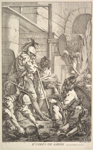 Zweiter Wachraum von Jacques Gabriel Huquier