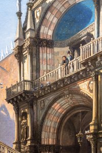 Die Riesentreppe in Venedig