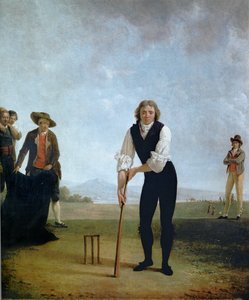Thomas Hope spielt Cricket
