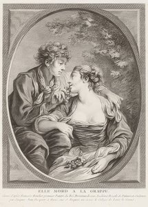 Elle mord à la grappe