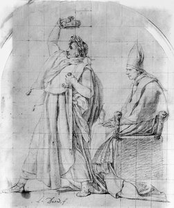 Kaiser Napoleon krönt sich selbst, ca. 1804/07