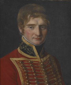 Porträt eines Mannes in Militäruniform