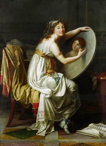 Porträt von Rose Adélaïde Ducreux, ca. 1800 von Jacques Louis David