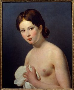 Porträt eines jungen Mädchens von Jacques Louis David