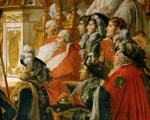 Krönung Napoleons in Notre-Dame