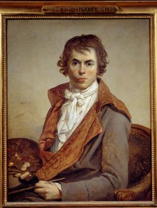 Selbstporträt von Jacques Louis David (1748-1825) von Jacques Louis David