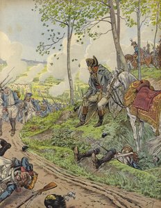 Napoleon Bonaparte bei Marengo