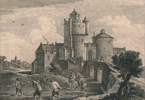 Das Schloss von Teniers, 1740