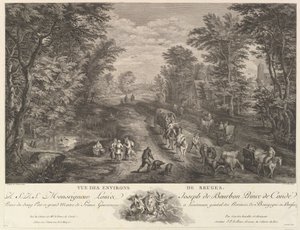 Blick auf die Umgebung von Brügge