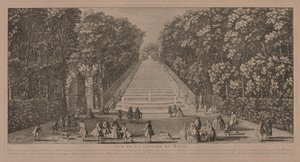 Der Wasserfall bei Marli von Jacques Rigaud