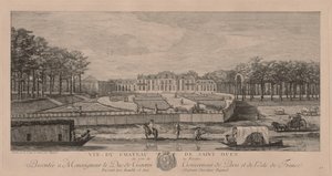 Das Schloss von Saint Ouen von Jacques Rigaud