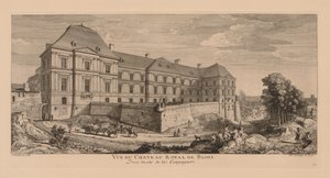 Vue du Château royal de Blois, prise du côté de la campagne von Jacques Rigaud