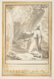 Der heilige Philipp betet