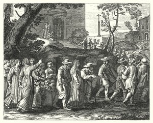 Die Dorfhochzeit von Jacques Stella