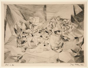 Der gedeckte Tisch von Jacques Villon
