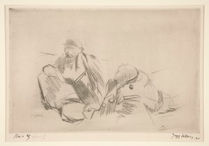Les territoriaux (Die Gemeinderatsangestellten) von Jacques Villon