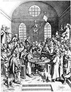 Anatomisches Theater des späten 16. Jahrhunderts, Jacques de Gehyn der Ältere, 1633 von Jacques de Gehyn the Elder