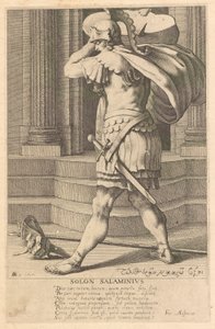 Solon Salaminius, Nr. 2 aus der Serie Die sieben Weisen von Griechenland