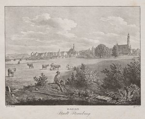 Bayern, Stadt Straubing von Jakob Alt