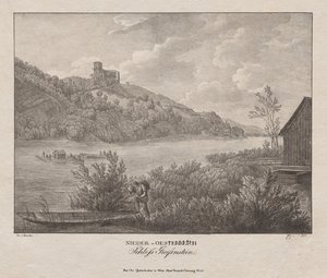 Niederösterreich, Schloss Greifenstein von Jakob Alt