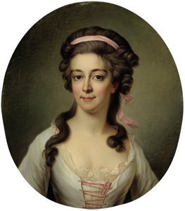 Porträt der Gräfin Maria Eleonora Lewenhaupt, geb. Koskull 1765-1823