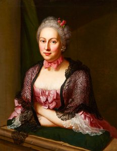 Emanuel Handmann, Bildnis Elisabeth Tscharner, 1763