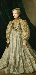Erzherzogin Anna von Österreich 1528-1590, Tochter von Kaiser Ferdinand I, ca. 1545