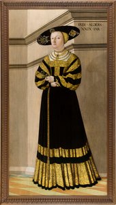 Porträt von Anna von Rosental, 1529