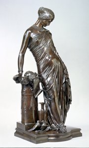 Stehende Sappho