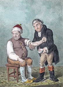 Aderlass von James (after) Gillray
