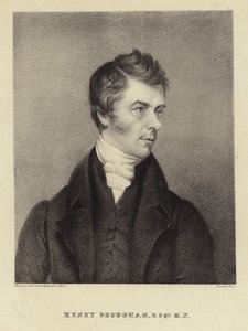 Henry Brougham von James (after) Lonsdale