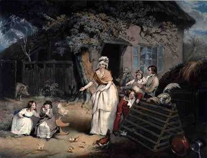 Der Rückzugsort des Bürgers von James (after) Ward