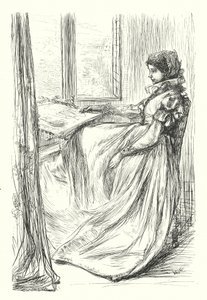 Lady Mabels Liebhaber (Stich) von James Abbott McNeill (after) Whistler