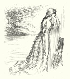 "Verließ sein Zuhause" (Gravur) von James Abbott McNeill (after) Whistler