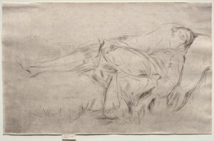 Ein Kind auf einer Couch, Nr. 2 von James Abbott McNeill Whistler