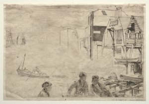 Ein Kai von James Abbott McNeill Whistler