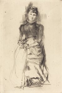 Agnes, ca. 1873-1875 von James Abbott McNeill Whistler