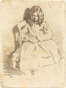 Annie sitzt von James Abbott McNeill Whistler