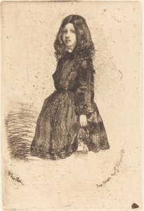 Annie, um 1857-1858 von James Abbott McNeill Whistler