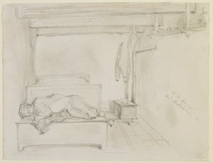 Auf dem Bauernhof von Maladrie, 1858