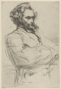 Porträt Drouet von James Abbott McNeill Whistler