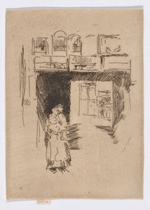 Vogelgeschäft-Seven Dials von James Abbott McNeill Whistler
