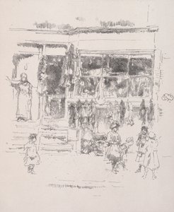 Chelsea Lumpen, 1888 von James Abbott McNeill Whistler