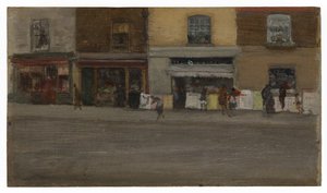 Chelsea Shops, frühe 1880er Jahre