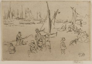Kinder, Portsmouth, 1887 von James Abbott McNeill Whistler
